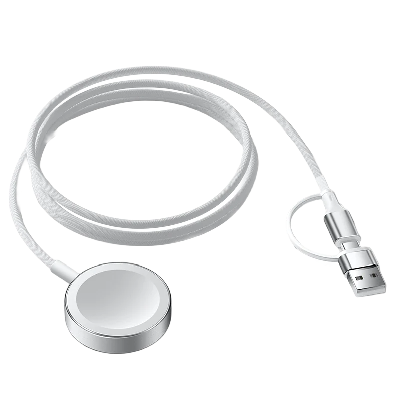Strap-it USB-A & C 2in1 PVC Apple Watch Ladegerät