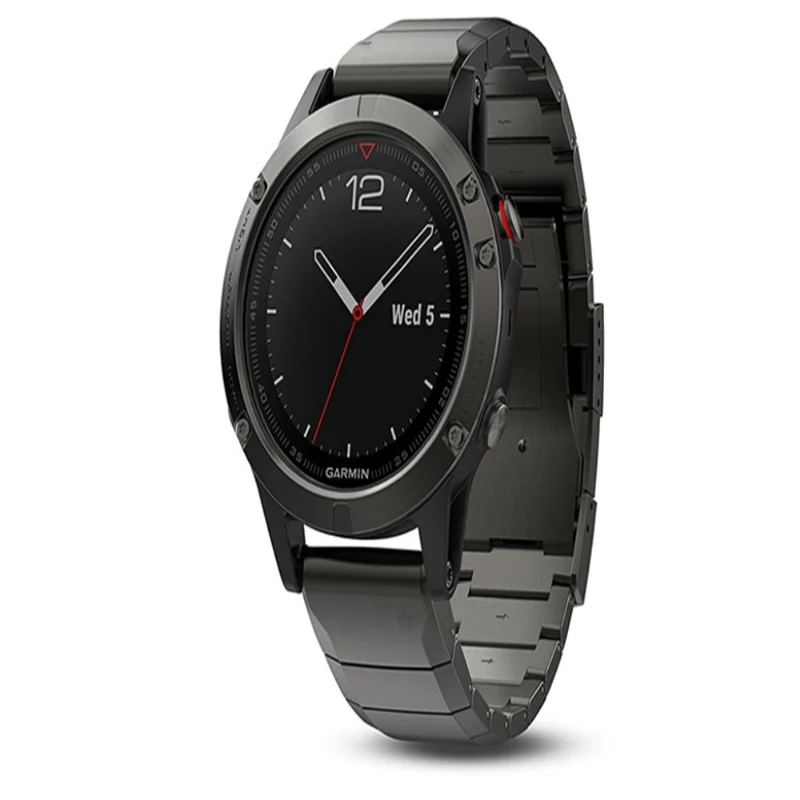 Sehr robust Garmin Fenix 5 Metall armband