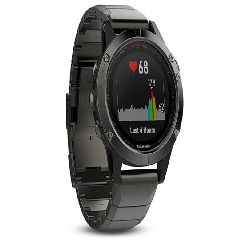 Sehr robust Garmin Fenix 5 Metall armband
