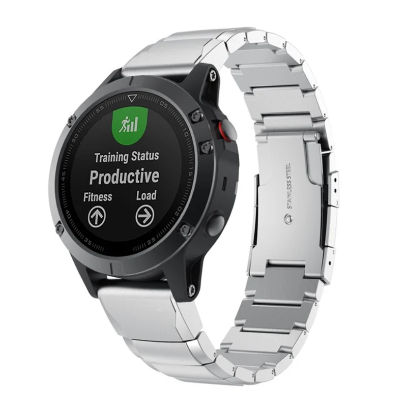 Süß Garmin Fenix 5X / Garmin Tactix Charlie Metall armband