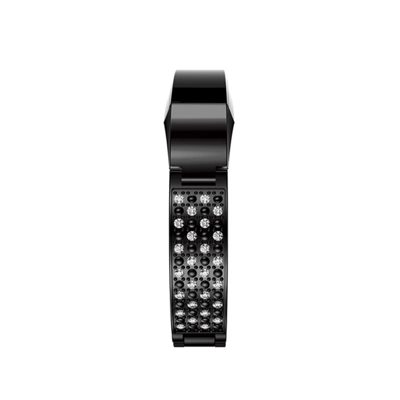 Absolut bequem Fitbit Alta HR Metall und Strass armband