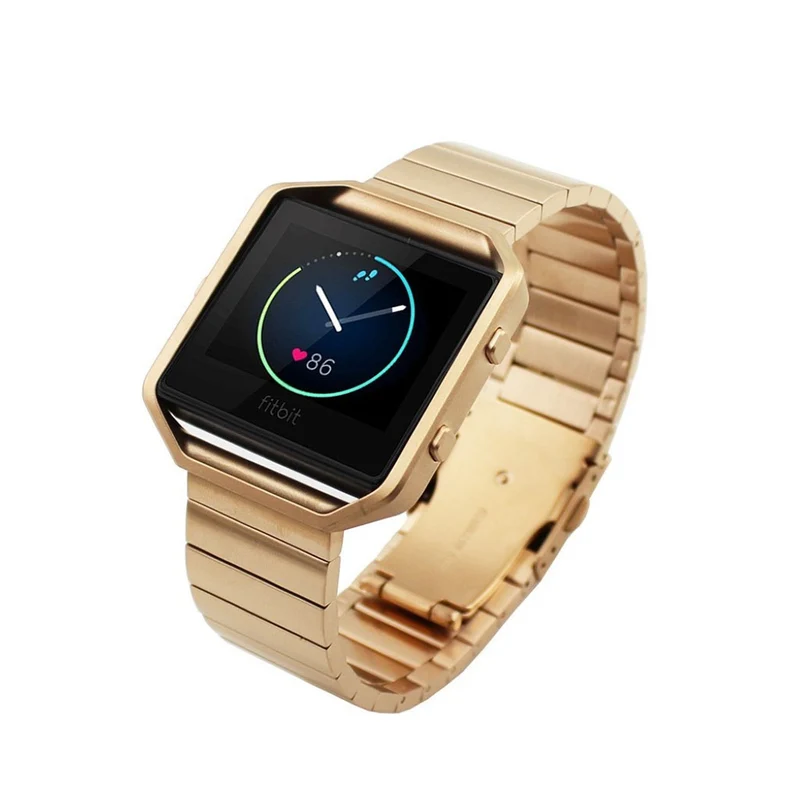 Bemerkenswert ordentlich Fitbit Blaze Metall armband