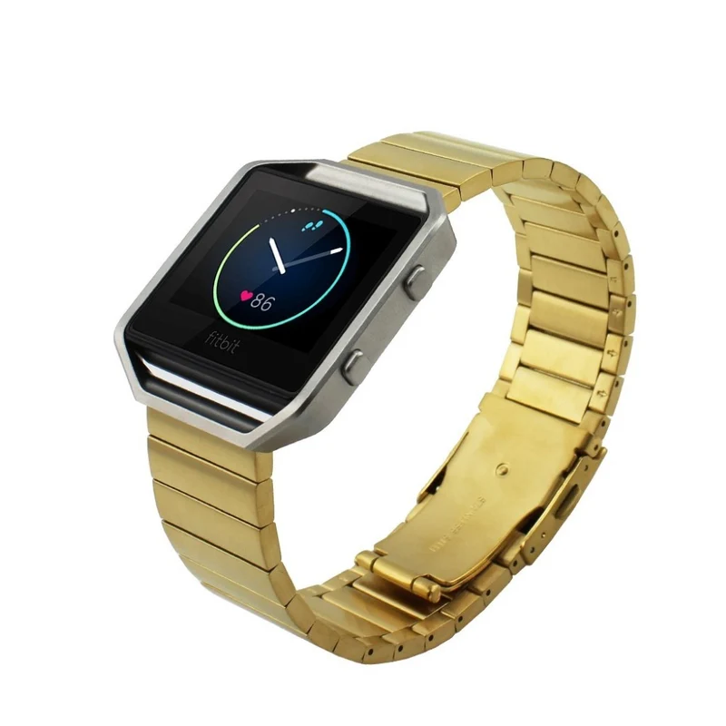 Bemerkenswert ordentlich Fitbit Blaze Metall armband