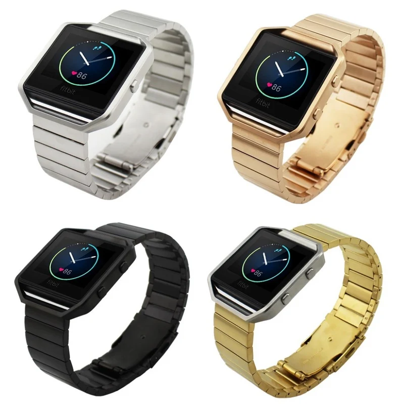 Bemerkenswert ordentlich Fitbit Blaze Metall armband