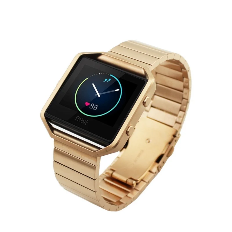 Bemerkenswert ordentlich Fitbit Blaze Metall armband