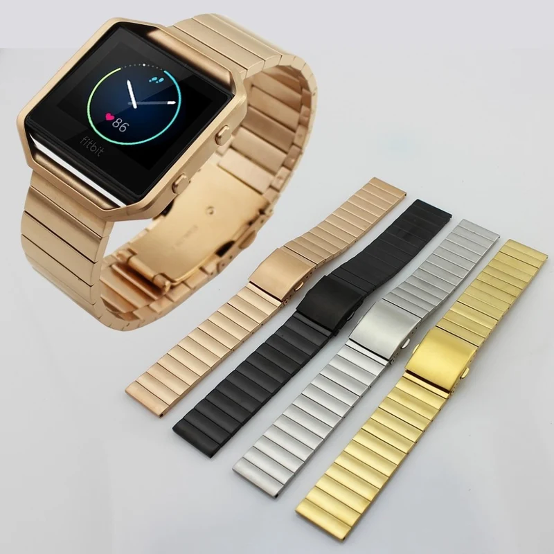 Bemerkenswert ordentlich Fitbit Blaze Metall armband
