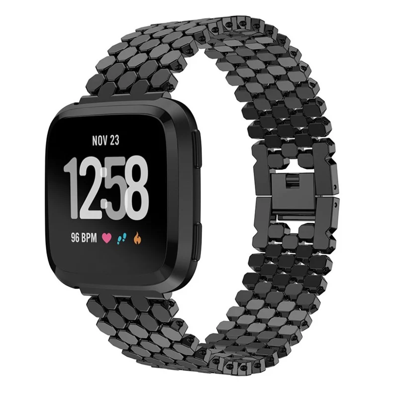 Mega modisch Fitbit Versa Lite Metall armband