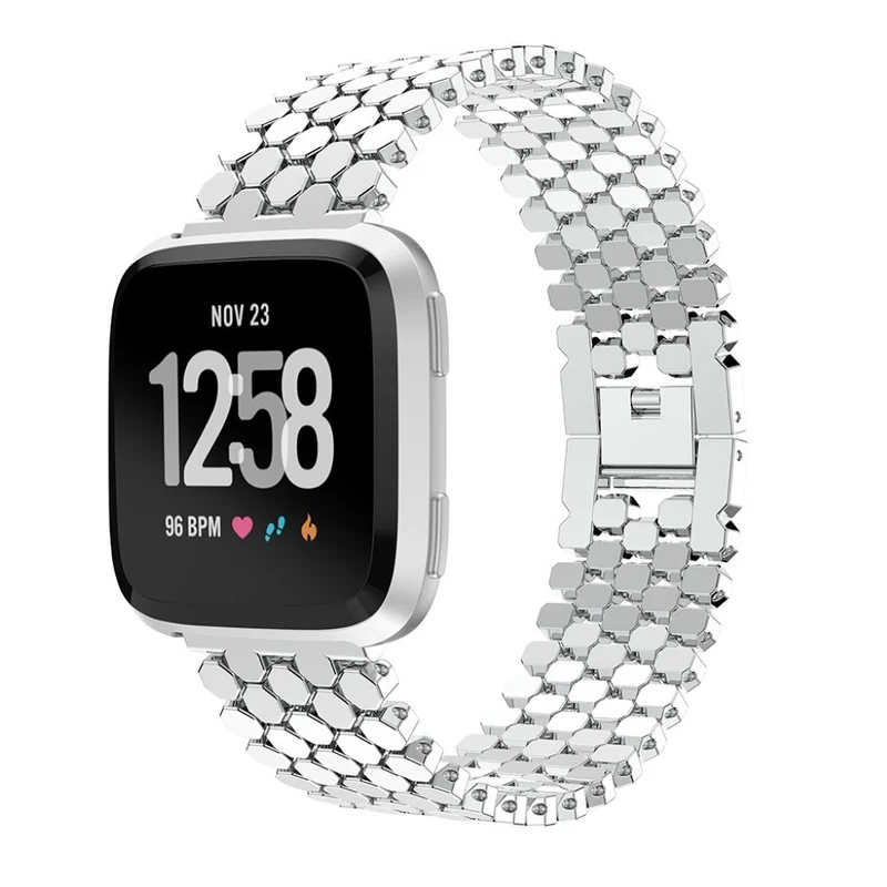 Mega modisch Fitbit Versa Lite Metall armband