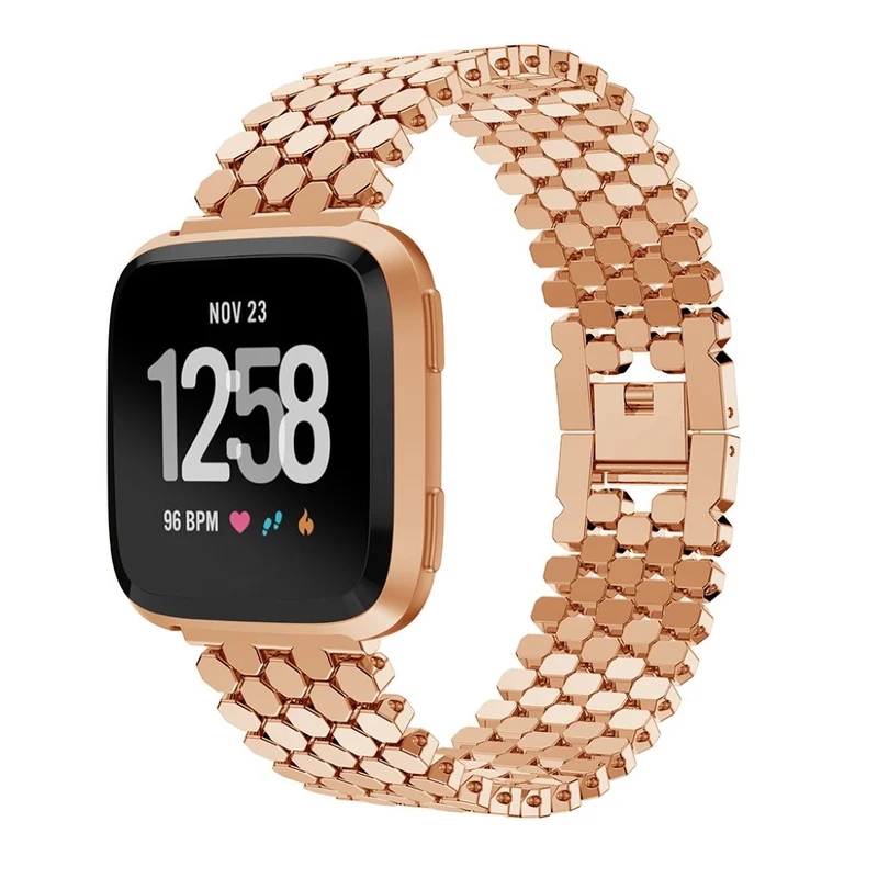 Mega modisch Fitbit Versa Lite Metall armband