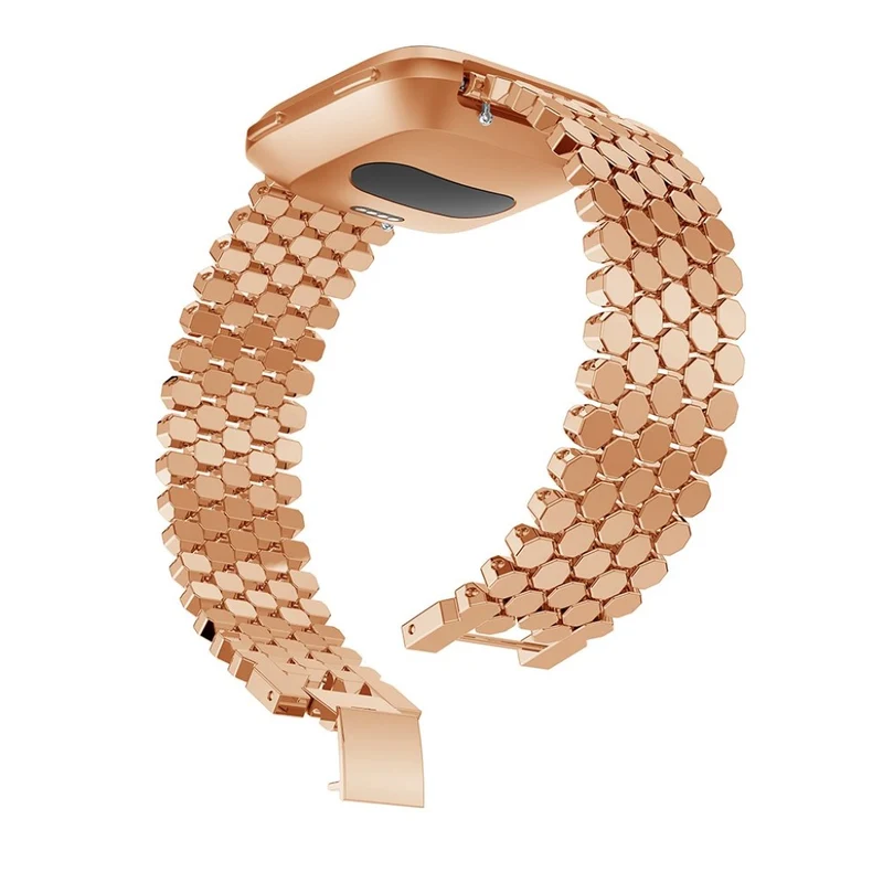 Mega modisch Fitbit Versa Lite Metall armband