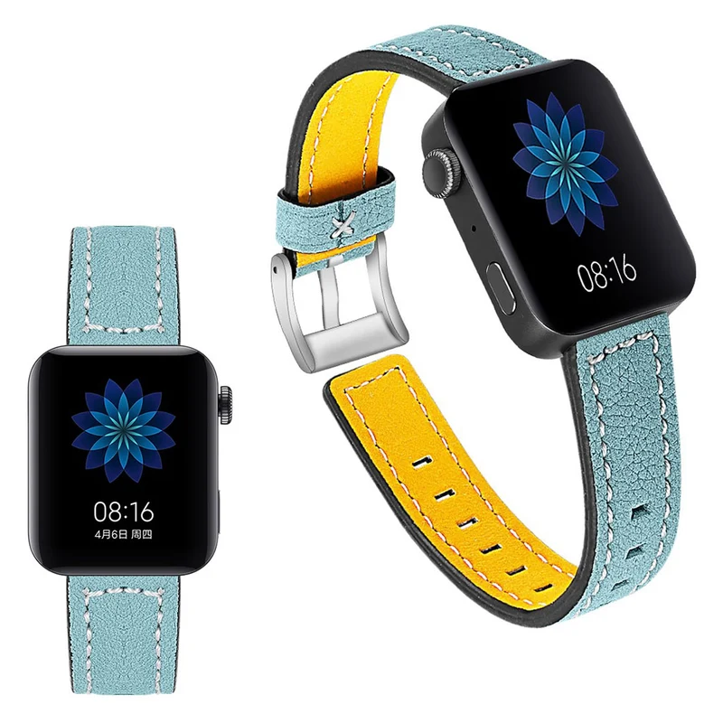 Schön Xiaomi Mi Watch Echtes Leder armband