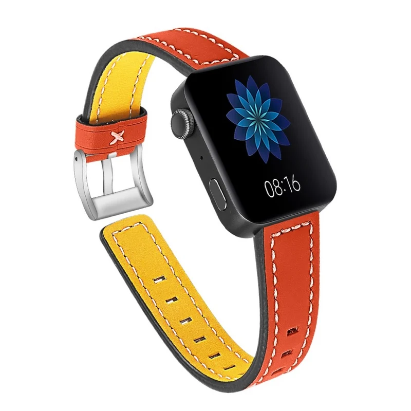 Schön Xiaomi Mi Watch Echtes Leder armband