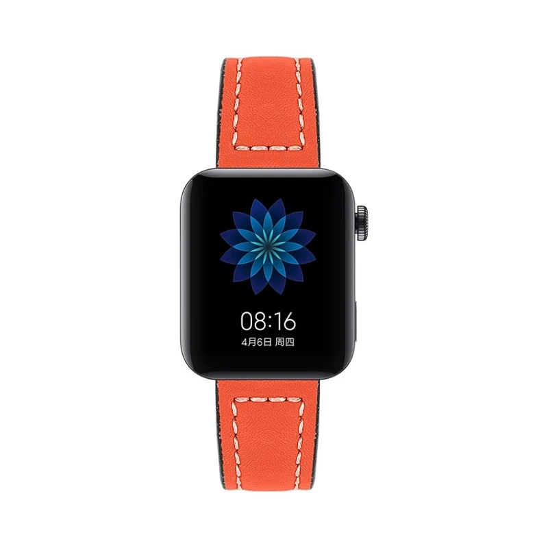 Schön Xiaomi Mi Watch Echtes Leder armband
