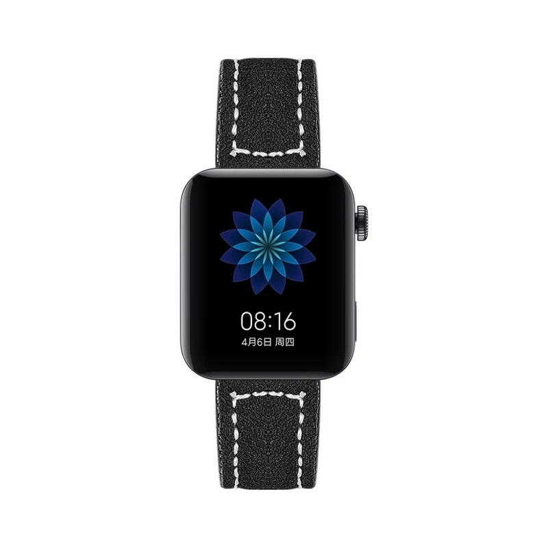 Schön Xiaomi Mi Watch Echtes Leder armband