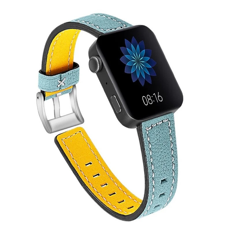 Schön Xiaomi Mi Watch Echtes Leder armband