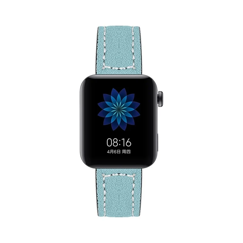 Schön Xiaomi Mi Watch Echtes Leder armband