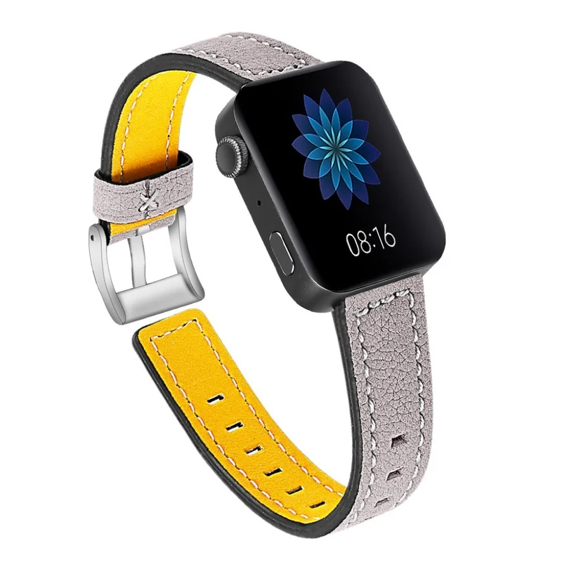 Schön Xiaomi Mi Watch Echtes Leder armband