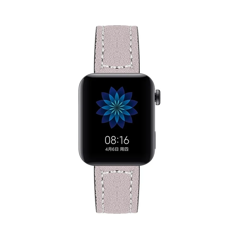Schön Xiaomi Mi Watch Echtes Leder armband