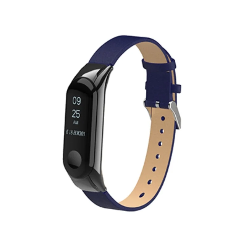 Sehr haltbar Xiaomi Mi Smart Band 4 Echtes Leder armband