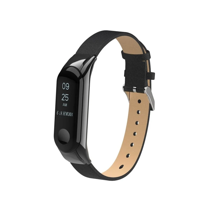 Sehr haltbar Xiaomi Mi Smart Band 4 Echtes Leder armband