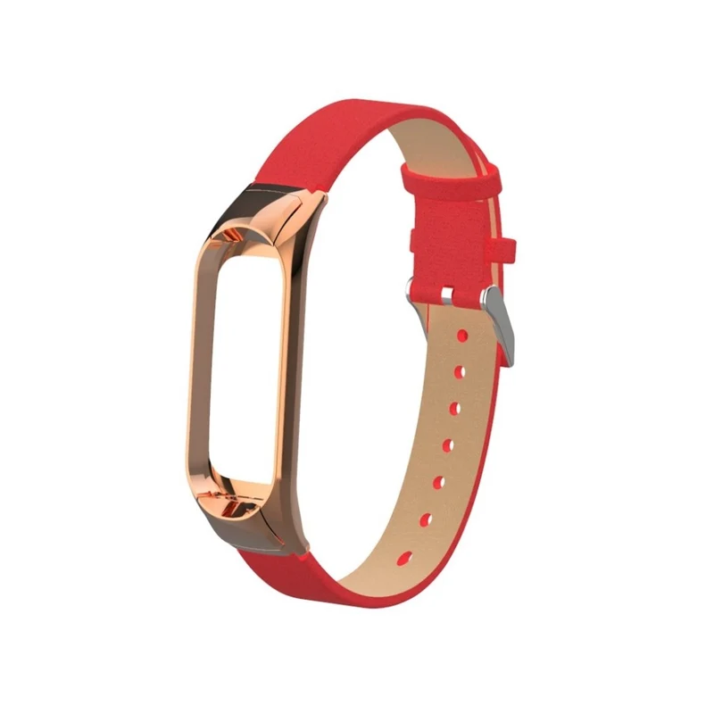 Sehr haltbar Xiaomi Mi Smart Band 4 Echtes Leder armband