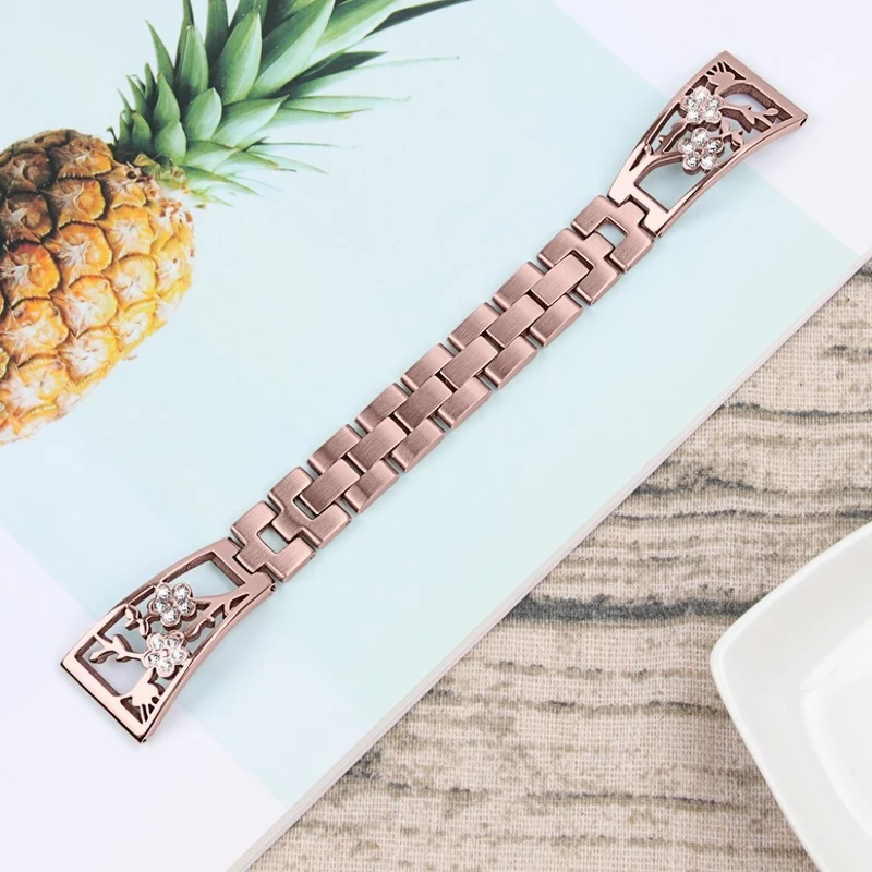 Mega schön Fitbit Versa Lite Metall und Strass armband