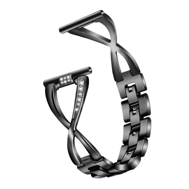 Super süß Fitbit Versa Lite Metall und Strass armband