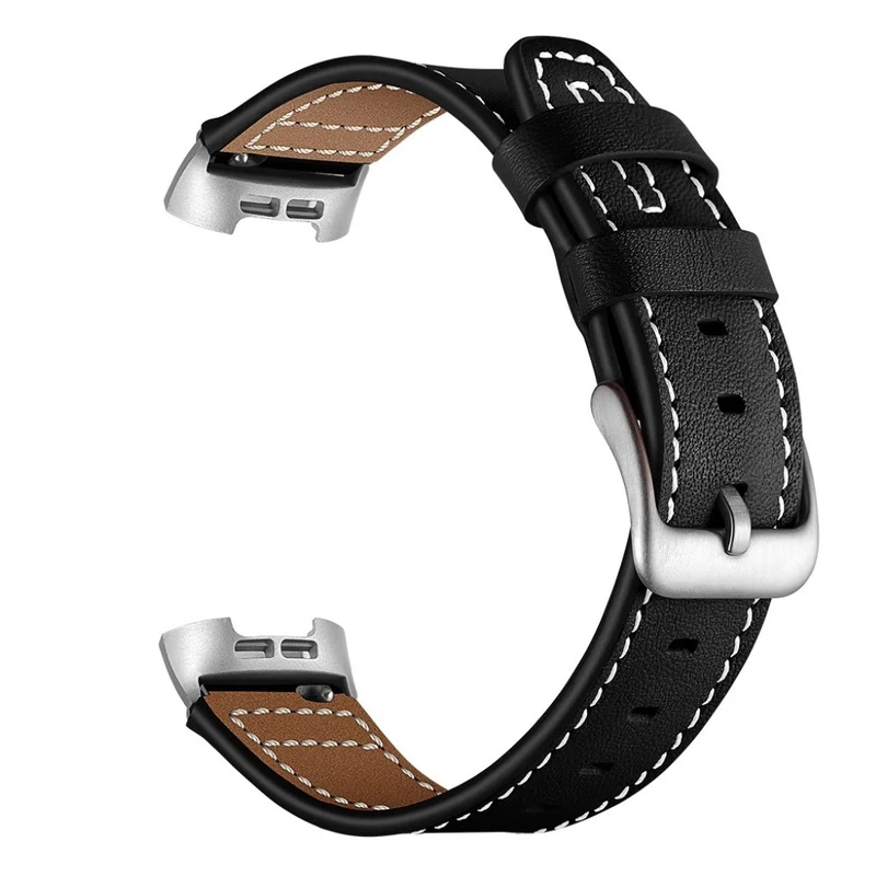 Sehr robust Fitbit Charge 3 Echtes Leder armband