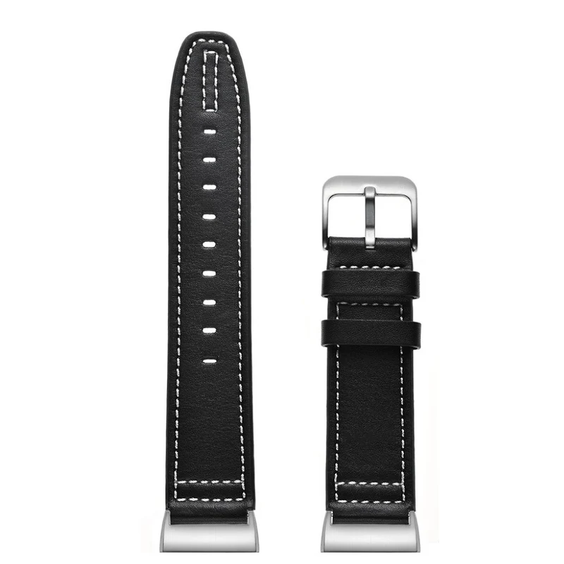 Sehr robust Fitbit Charge 3 Echtes Leder armband