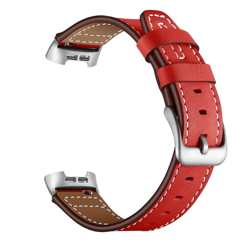 Sehr robust Fitbit Charge 3 Echtes Leder armband
