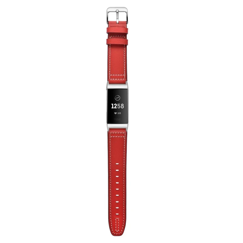 Sehr robust Fitbit Charge 3 Echtes Leder armband