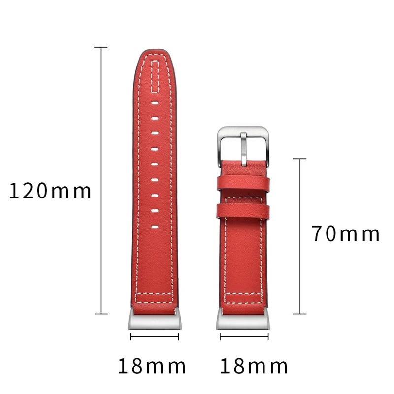Sehr robust Fitbit Charge 3 Echtes Leder armband