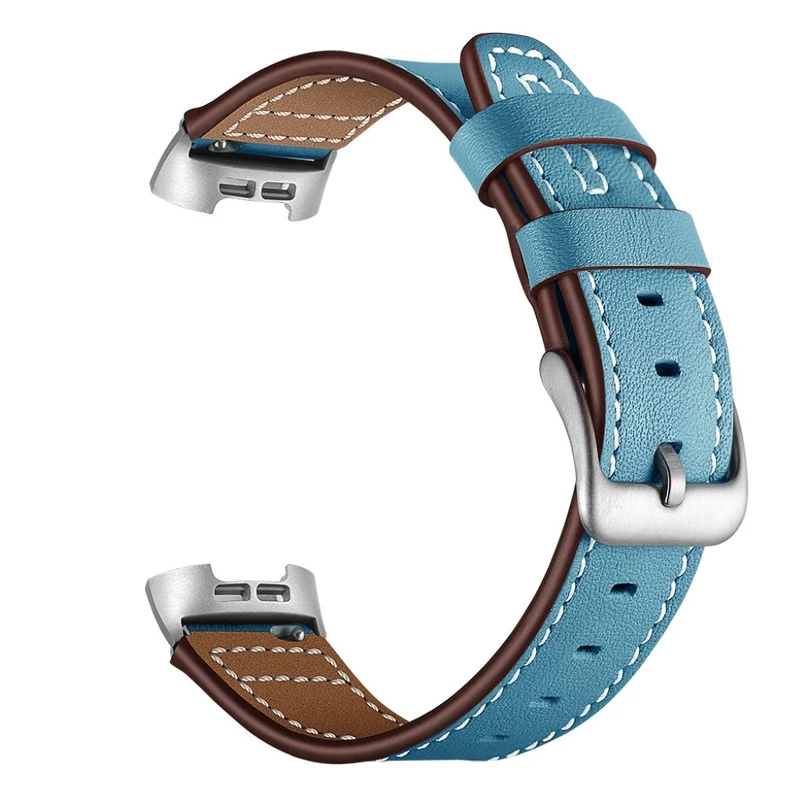 Sehr robust Fitbit Charge 3 Echtes Leder armband