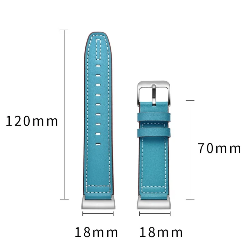 Sehr robust Fitbit Charge 3 Echtes Leder armband