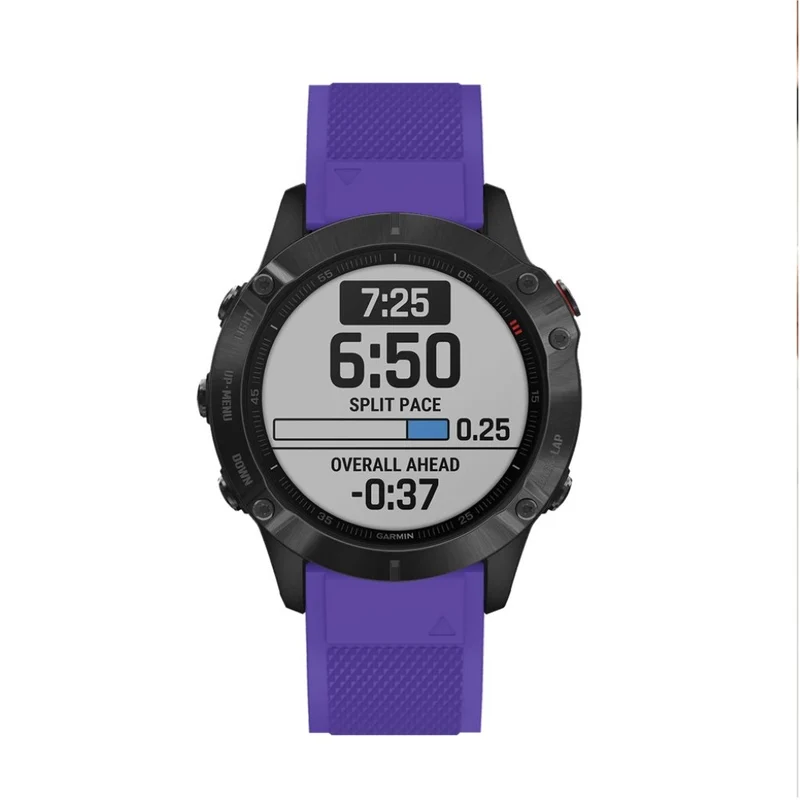 Brillant Garmin Fenix 6 Silikon / TPU armband