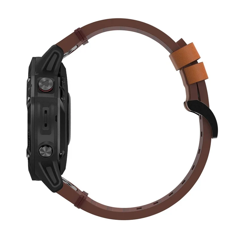 Absolut bequem Garmin Fenix 6 Echtes Leder armband