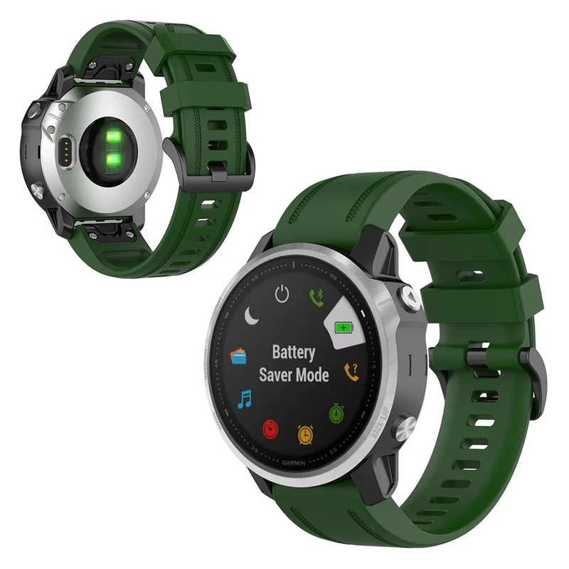 Megastark Garmin Fenix 6S Silikon / TPU armband