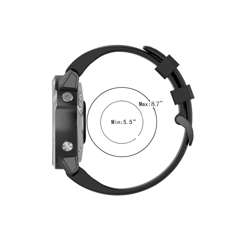 Megastark Garmin Fenix 6S Silikon / TPU armband