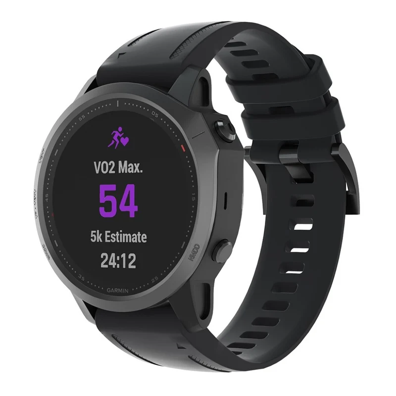 Sehr gepflegt Garmin Fenix 6S Silikon / TPU armband