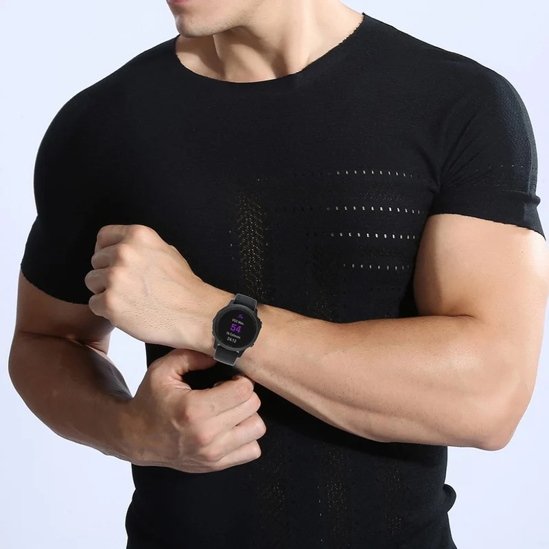 Sehr gepflegt Garmin Fenix 6S Silikon / TPU armband