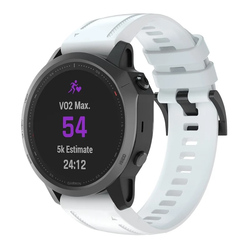 Sehr gepflegt Garmin Fenix 6S Silikon / TPU armband