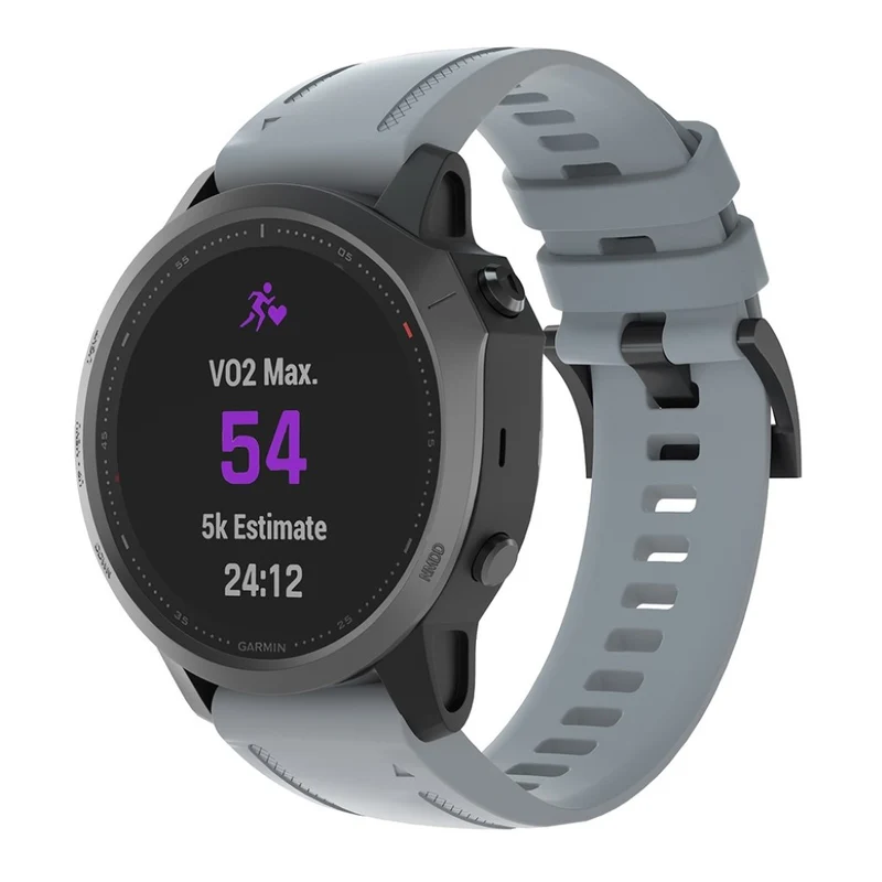 Sehr gepflegt Garmin Fenix 6S Silikon / TPU armband