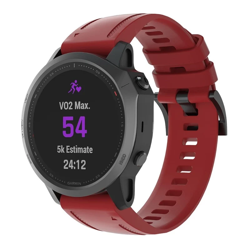 Sehr gepflegt Garmin Fenix 6S Silikon / TPU armband