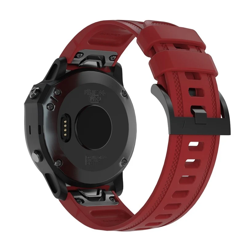 Sehr gepflegt Garmin Fenix 6S Silikon / TPU armband