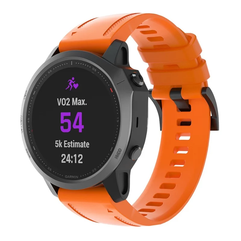 Sehr gepflegt Garmin Fenix 6S Silikon / TPU armband