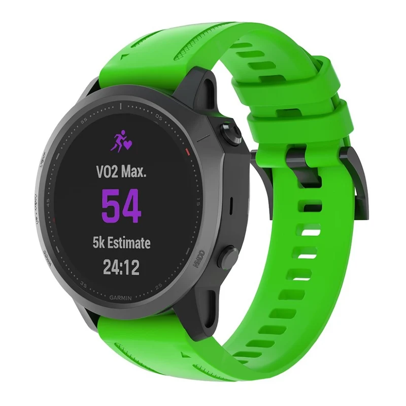 Sehr gepflegt Garmin Fenix 6S Silikon / TPU armband
