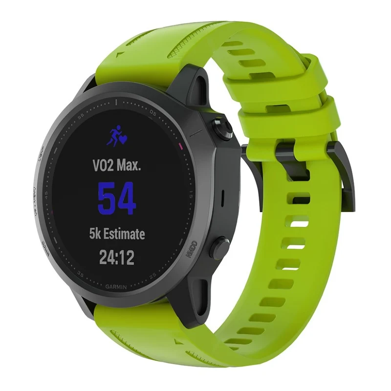 Sehr gepflegt Garmin Fenix 6S Silikon / TPU armband