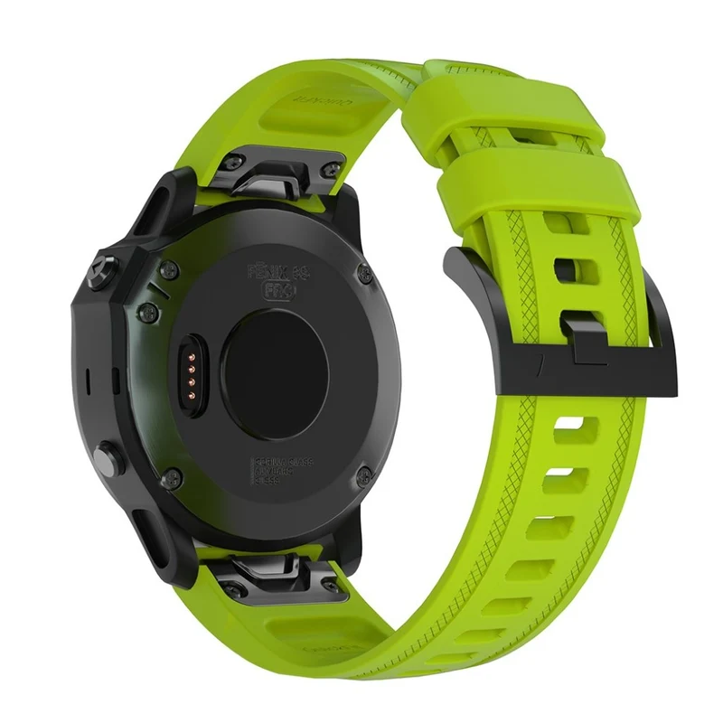 Sehr gepflegt Garmin Fenix 6S Silikon / TPU armband