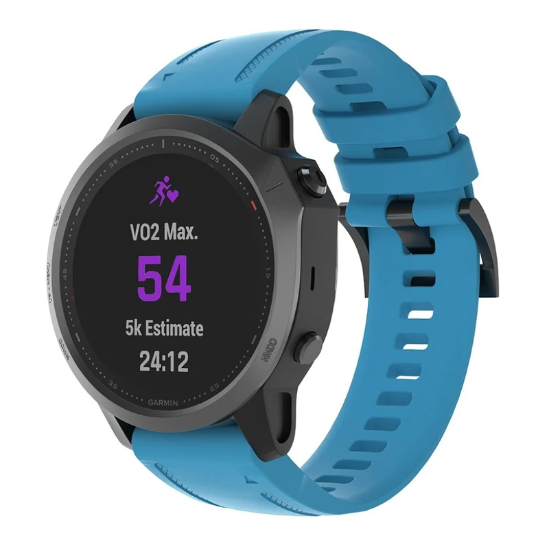 Sehr gepflegt Garmin Fenix 6S Silikon / TPU armband