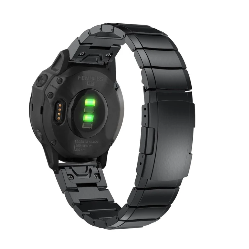 Absolut elegant Garmin Fenix 6S Metall armband